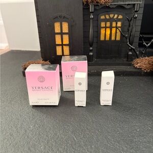 Versace Bright Crystal Perfume Set - Pink and White